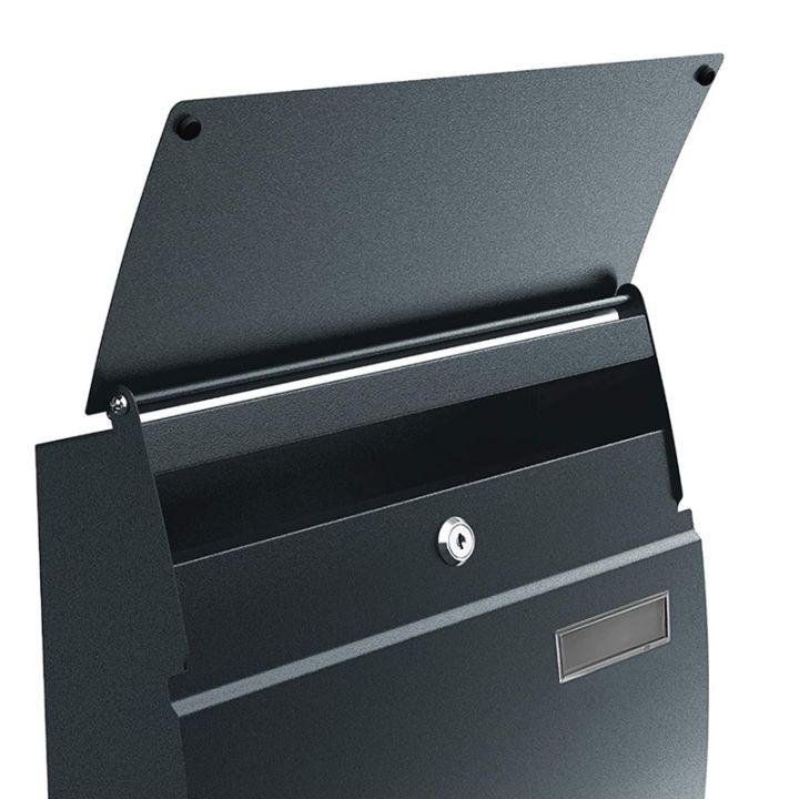 [rejtytr]Wall Mounted Post Box Waterproof Mailbox for Outside Secure ...
