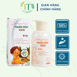 Sữa tắm thuần mộc Kids Thanh Mộc Hương ngừa rôm sảy mẩn ngứa an toàn cho bé 350ml