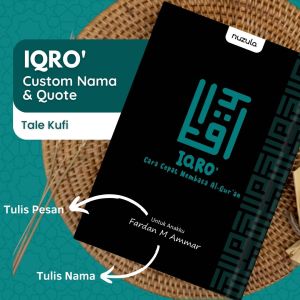 Nuzula Kids Iqro - Custom Eksklusif Tulis Nama Hadiah & Kado Anak
