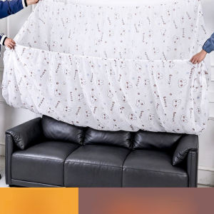 Printed Dustproof Bed Cover Non-Woven Fabric Stylish Design Bedding Protector