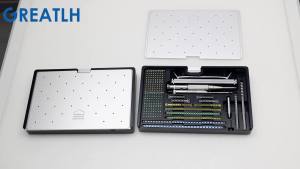 GREATLH ALPS Titanium Locking Plate KitTitanium Locking Plate System Veterinary Orthopedic Surgical Instrument Set