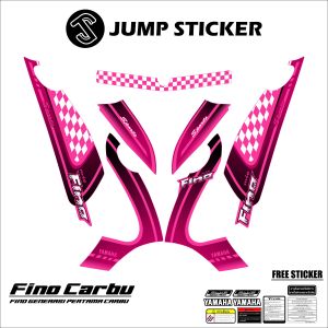 Stiker striping fino karbu - lama garfis variasi 013