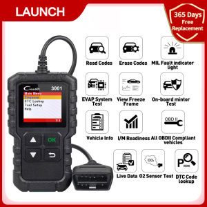 [Spot goods]launch X431 CR3001 auto Full OBD2 OBDII Code Reader obd2 scanner Creader 3001 Car Diagnostic tool PK ELM327 AD310 Scan tool obd