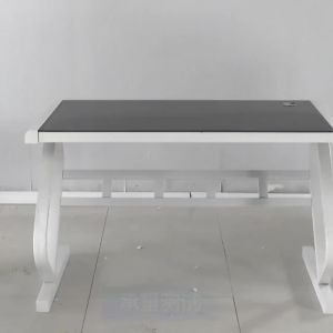 Simple modern computer desk desktop desk home desk tempered glass office desk multifunctional learning desk