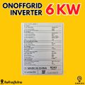 อินเวอร์เตอร์ hybrid onoff grid 6kw maxsky SUNT-6.0kw  รับประกันศูนย์ไทย 2 ปี. 
