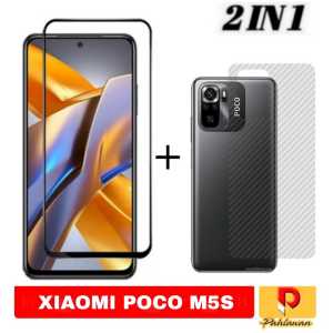 PAKET 2 IN 1 Tempered Glass XIAOMI POCO F5 / XIAOMI POCO X5 5G / POCO M5S 2022 Anti Gores Kaca Screen Protector