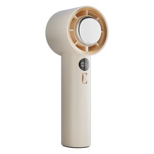 Sothing Engine Max B Turbo Handheld Fan Powerful Cool Wind LED Digital Display Rechargeable Wireless Mini Fan