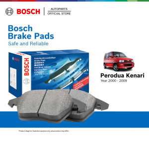 Bosch Front Brake Pads for Perodua Kenari (2000 - 2009) - 0986505004
