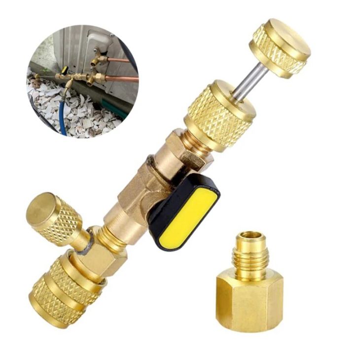 【Support-Cod】 R22 R410a Valve Core Remover Installer Tool Refrigerant ...