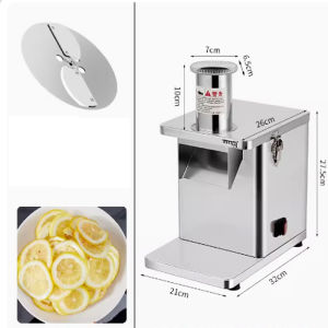 220V Electric Multifunctional Vegetable Cutter Slicer Lemon Potato Commercial Dicing Machine Shredde Food Processor