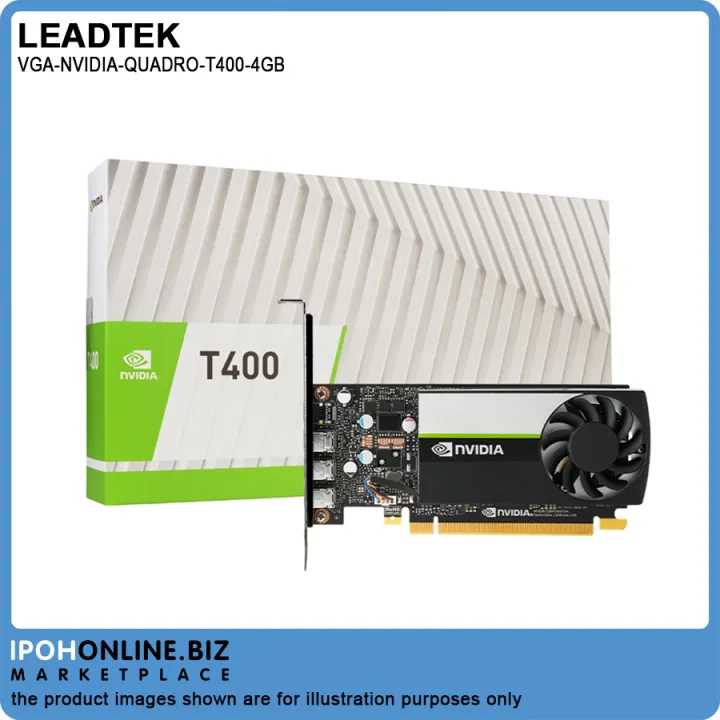Leadtek Nvidia Quadro T400 4GB GDDR6 64Bit Graphic Card |Ipohonline