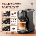 Cafelffe Nespresso/Dolce Gusto/K-CUP Capsule Coffee Machine Coffee Maker Automatic Coffee Machine 19 Bar Removable 600ml Water Tank. 