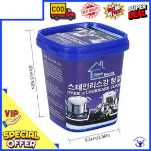 Krim Pembersih Panci dan Wajan Gosong Berkerak Hitam / Abu Gosok Pembersih Panci