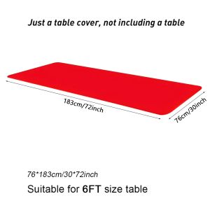 GORGE 1Pcs Elastic Fitted Rectangular Tablecloth Spandex Stretch Table Cloth  Wrinkle Resistant Patio Table Cover For Home Parties Banquets Picnics Wedding Decorations
