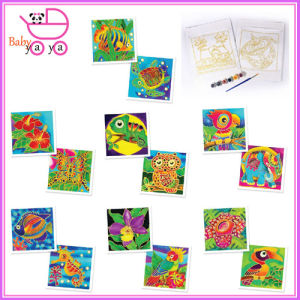 Babyyaya Batik Painting 2-in-1 Set Kids Art & Craft Set DIY Batik Lukisan 2 dalam 1 Mainan anak-kanak Kraf Tangan 蜡染画二合一套装