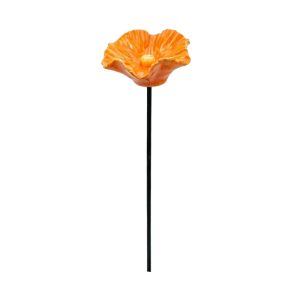 MODERNLUX Portable Bee Water Feeder Drinking Fountain Holder Resin Flower Bird Bath Stand Creative Bee Watering Station Garden Decoration