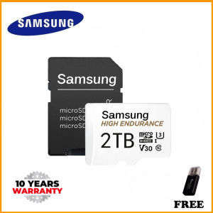 100% Original (Free Card Reader) (Free Shipping) Samsung Memory Card    High Endurance microSDHC™/microSDXC™ (100MB/s) (32GB/64GB/128GB/256GB) Class 10 Micro SD Memory Card Video Monitoring for CCTV Dash Cams & Home Security Cameras
