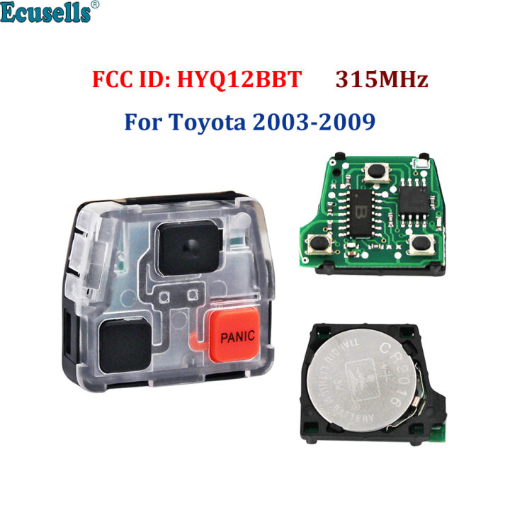 Clé Télécommande 315MHz Pour Toyota FJ Cruiser/Land Cruiser 2003-2009 - Réf. HYQ12BBT-4D67, Neuve