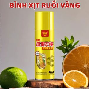Keo Xịt Bẫy Ruồi Vàng Đậm Đặc Hiệu Quả Cao Độ Bám Dính Lâu Tới 60 Ngày Dùng Cho Vườn Cây Giúp Bảo Vệ Hoa Màu