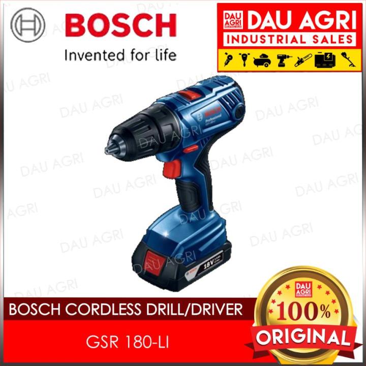 Bosch Cordless Drill / Driver GSR 180LI Lazada