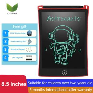 Eversalute 8.5 inch LCD Writing tablet Built In Brighter Screen And Thicker Hand Writing Line Suit For Kids