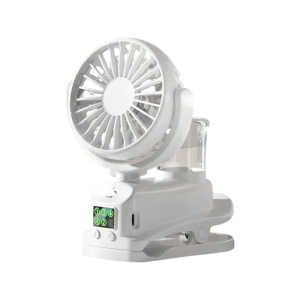 Practical Small Desktop Fan Clip On Fan Office Fan 4 Speed Setting Air Cooling Fan ABS Texture Suitable for Cooling