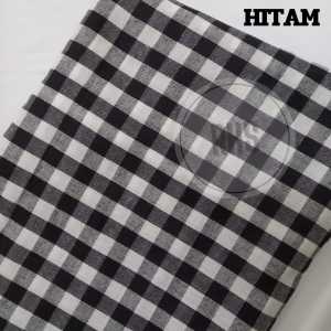 TERMURAH BAHAN KAIN KOTAK ABADI 024 / 1cm Panjang 1 meter ( lebar 15meter )