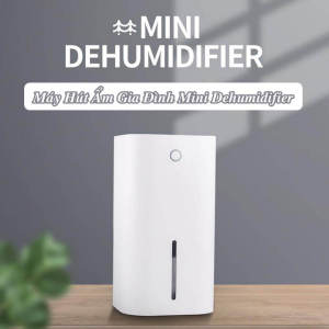 Máy Hút Ẩm Gia Đình Mini Dehumidifier 850ml - EuroHome