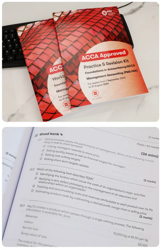 Authentic]BPP 2024 ACCA Textbook +workbook +Exam Assistant