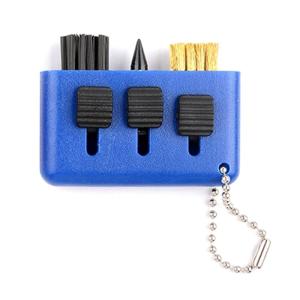 Golf Slot Cleaning Brushes Portable Golf Club Cleaner Retractable Multiple 3 in 1 Golf Brushes Pocket Carry Tool