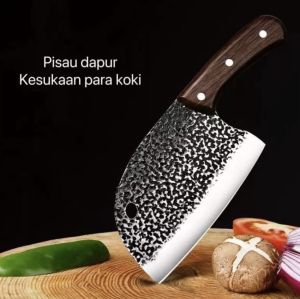 Pisau Koki Pisau Daging Daging Pisau Japanese Knife Super Baja Besi Dapur