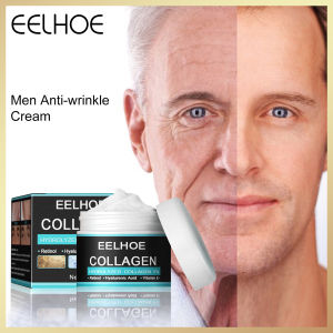 【Hot Sale】Eelhoe Anti Aging Cream Moisturizing For Men Anti Wrinkle Face Cream For Man Hyaluronic Acid Moisturizing Face Cream Firming Skin Improve Dry Skin Anti Wrinkle Anti Aging Collagen Whitening Moisturizing Face Essence Brighten Skin Repair