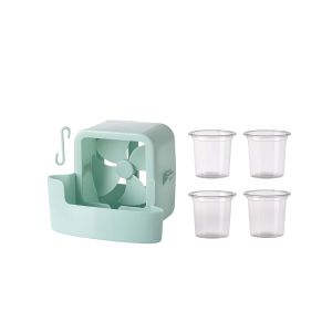 Quick Cooling Hanging Fan Portable Desktop Fan Buy 1 Free 4 Ice Cups Add Ice High Quality Cooling Tools for Home Office Bedroom Kitchen