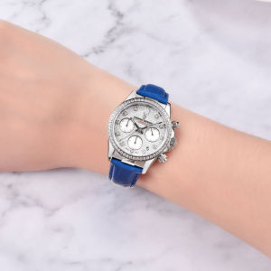 PAGANI DESIGN Original Women Watch 36mm Diamond Japan VD55 Stainless Steel Quartz Ladies Watches Sports Waterproof Leather Sappphire Watch For Women