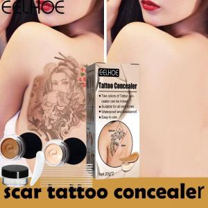Kem Che Khuyết Điểm Tatu Waterproof 20g*2 che phủ vết thâm sẹo hình xăm nốt ruồi bẩm sinh trang điểm cho cơ thể.