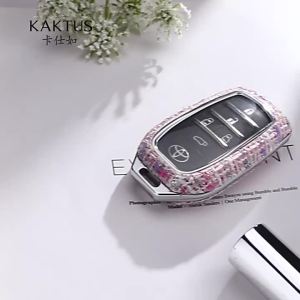 Compatible with Toyota Key Case for Fortuner Sienna Alphard Vios Crown Corolla