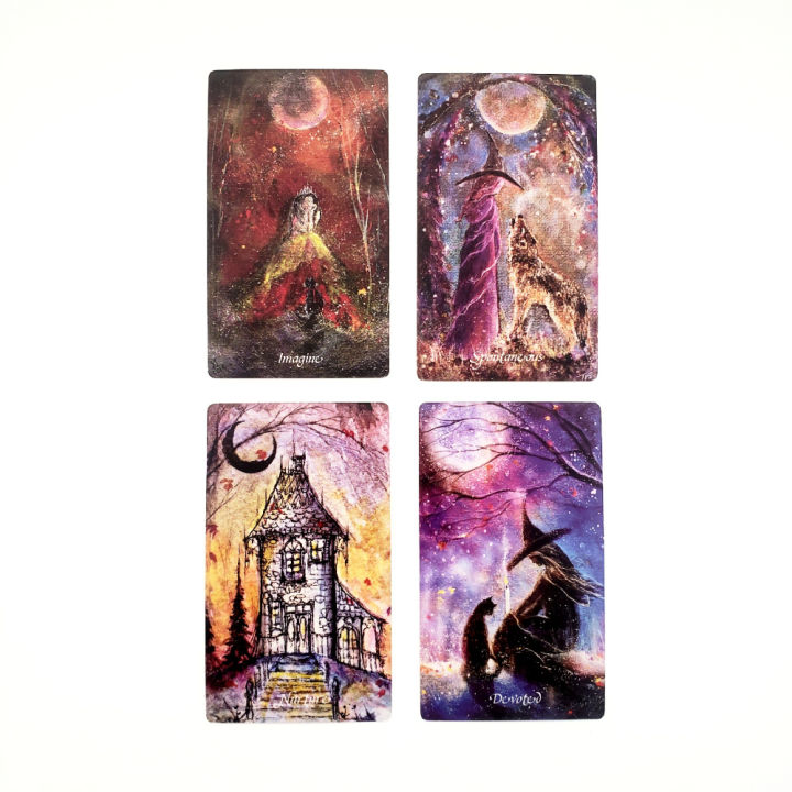 Thẻ Bài Oracle Earthly Souls & Spirits | Kích Thước Lớn 12*7 Cm | Trò ...