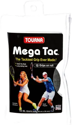 Tourna Mega Tac Extra Tacky Overgrip 10-Pack