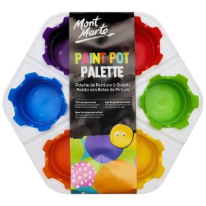 Mont Marte Kids - Paint Pot Palette 7pc