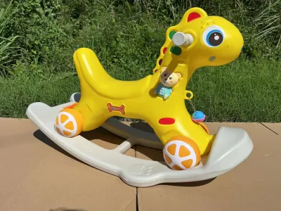 Bailey Baby Rocking Horse Trojan Toys 2in1 Rocking Horse Rider Push Car Rocker Pony Trojan Toys Kids Rocking Horse Toys