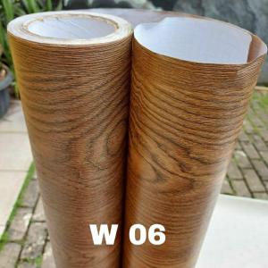 Sticker Meja Motif Kayu Berserat Marmer sticker lemari PVC tahan air anti minyak  HPL