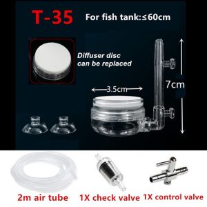 Aquarium Air Diffuser Plate Fish Tank Air Bubble Diffuser For Air Pump Compressor Accessories