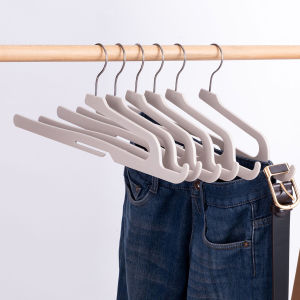 Open Ended Pants Hangers Slack/Trousers Closet Hangers Non Slip Coating Space Saving Open Ended Trouser Hangers For Closet