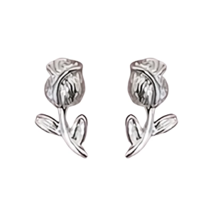 Thanh Lịch khuyên nụ hoa tulip Cho Phụ Nữ Trọng Lượng Nhẹ món quà hoàn hảo Đồng Cho Kỷ Niệm Sinh Nhật