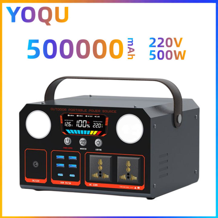 Psooo PS-400 Zonne-energiebank - 4xUSB-A, 30000mAh
