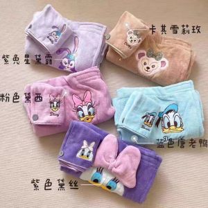 Set Khăn Tắm Kèm Mũ Cotton Cao Cấp Khăn Body Váy Quây Spa 70cm x140cm Thêu Nhân Vật Hoạt Hình