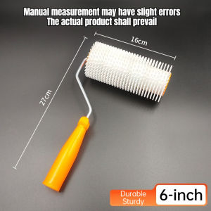 Latex Floor Self Compound Roller Defoaming Drum Brush Spike Roller Leveling Screed Spiked Roller Paint Brush Roll