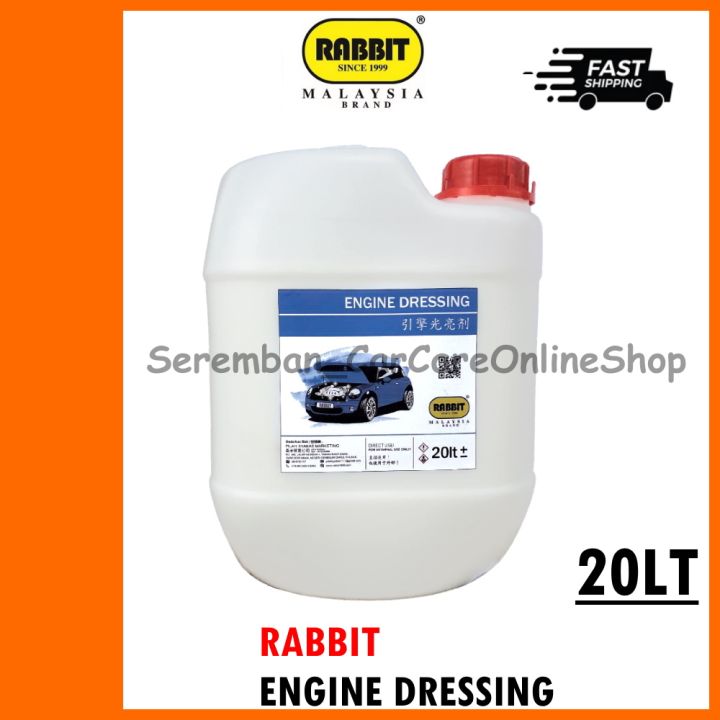 RABBIT ENGINE DRESSING 20Lt kilat enjin / engine dressing spray