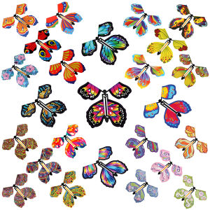 10Pcs Flying Butterfly Magic Toy Butterfly New Exotic Toys Tricky Toys Children Magic Props
