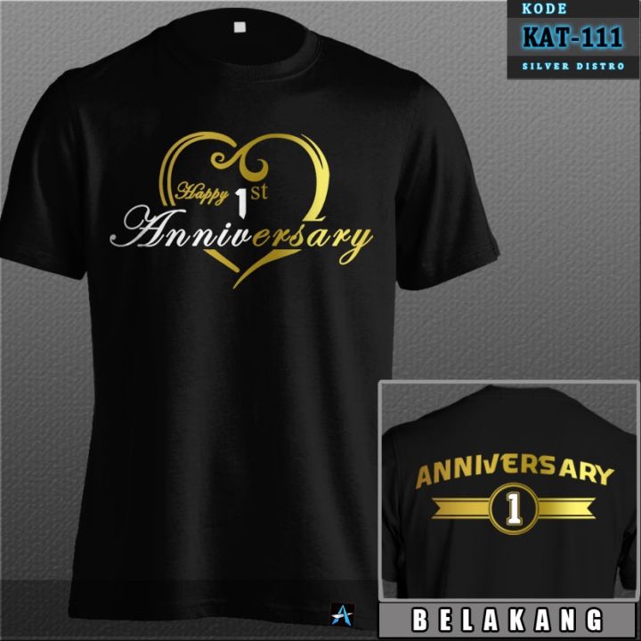 1 year anniversary t shirts